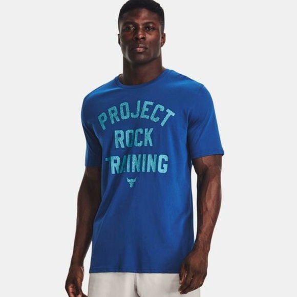 Men's Project Rock Training Short Sleeve - Picture 3 of 7